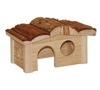 Kerbl – Maison pour petit rongeur Nature – 20 x 14 x 12 cm