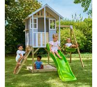 Maisonnette sur pilotis balcon, glissiè