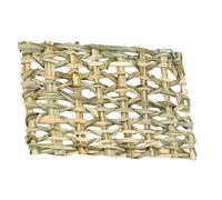 Maisonnette Tunnel tressé à la main pour petits animaux domestiques - Refuge pour lapins, Tunnel de jeu pour hamsters et lapins, jouet interactif confortable pour petits animaux