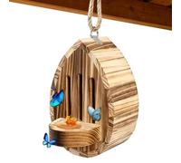 Maisons à Papillons pour Le Jardin abri-mangeoire Naturel en Forme de