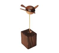 Maisons à queue longue en bois, modèle dynamique, objet d'art cinétique en bois avec ailes mobiles, rechargeable par USB, décoration pour adultes, amateurs