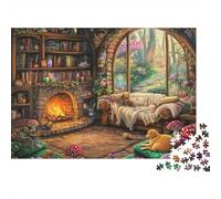 Maisons attrayantes, Puzzle, Jeu Stimulant pour Tous, pour Femmes, Cadeaux pour Hommes, 1 000 pièces (75 x 50 cm)