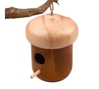 Maisons Colibri d'extérieur - Bois de, Bois de pin, 15 x 5,5 cm, 12 x 8 cm | Gare Bïrd Ñesting | Petite mangeoire à Oiseaux Suspendue avec Corde pour Oiseaux Sauvages, abri de Nidification en