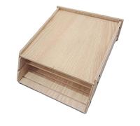 Maisons de Chauves-Souris en Bois - Nichoir de Chauves-Souris Fait à la Main, abri de Chauve-Souris en Bois Fait à la Main | Abri en Bois Massif, Grande Maison pour Chauves-Souris avec Barres de Toit