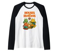 Maisons de Jeu et Humains drôles RPG Gamer Hommes Garçons Enfants Manche Raglan