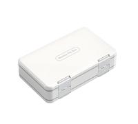 Maisons de pilules, organisateur de pilules,Distributeur de titres de médecine portable - Organisateur de grandes pilules sept jours par semaine, étui de médecine quotidienne pour