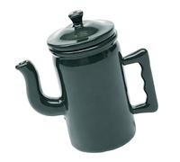 Maisons de poupée à l'échelle 1/12 en métal avec couvercle à charnière rétro miniature ustensiles de cuisine accessoires décoratifs bouilloires miniatures maisons de poupées