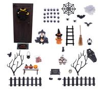 Maisons De Village | Accessoires Décoratifs pour Maisons De Poupées - Petites Décorations De Fête pour Maison Bureau Chambre Salon Table Bibliothèque