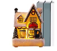 Maisons des villages de Noël - Objets de Scène pour Décorations de Noël, Maisons de villages touristiques | Lumineuse maison de Noël avec lumières LED, Ornement de Noël pour Maisons de Village avec