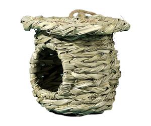 Maisons d'oiseaux pour l'extérieur | Poches en tissée pour se Poser | Maisons pour colibris pour extérieur - pour Moineau Perruche, cacatoès NINFA Pinson charbonnier canari