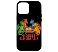 Maisons et Humains drôles Dragon Art Geek Humour Dragons Coque pour iPhone 12 Pro Max