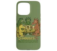 Maisons et Humains drôles Dragon Art Geek Humour Dragons Coque pour iPhone 15 Pro Max