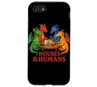 Maisons et Humains drôles Dragon Art Geek Humour Dragons Coque pour iPhone SE (2020) / 7/8