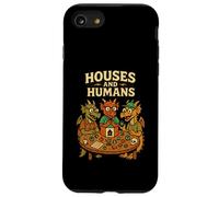 Maisons et Humains drôles Geek RPG Nerd Gamers Homme, Femme, Enfant Coque pour iPhone SE (2020) / 7/8