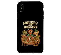 Maisons et Humains drôles Geek RPG Nerd Gamers Homme, Femme, Enfant Coque pour iPhone XS Max