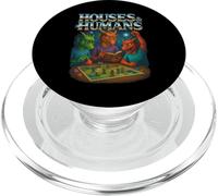 Maisons et Humains - Jeu de rôle Amusant - pour Hommes, Femmes, Enfants PopSockets PopGrip pour MagSafe