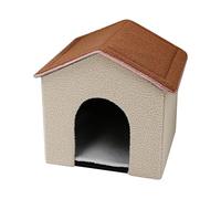 Maisons pour chats d'appartement, grande maison pour chat | Grotte chaude et antidérapante pour chiots pour chats | cave pour chat d'appartement, accessoires de maison pliables pour animaux de
