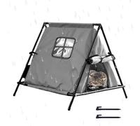 Maisons Pour Chats D'Extérieur Imperméable Isolant Résistant au Vent