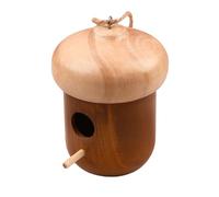 Maisons pour usage extérieur - avec corde résistante pour suspendre la maison, la maison en bois pour les petits - pour balcon, jardin, terrasse, fenêtre, intérieur, maison, cour, extérieur