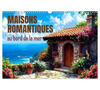 Maisons romantiques au bord de la mer (Calendrier mural 2027 DIN A3 vertical), CALVENDO calendrier mensuel: Des lieux qui font rêver