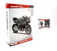 MAISTO 1/12 KIT MOTO KAWASAKI NINJA H2R MODÉLISME MODÈLE STATIQUE DIECAST