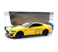 1:18 MAISTO Ford Usa Mustang Shelby Gt500 Coupe 2020 Yellow Black MI31452Y