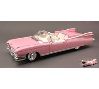 MAISTO 1/18 CADILLAC ELDORADO BIARRITZ 1959 ROSE MODÈLE STATIQUE DIECAST