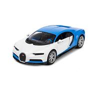 Maisto 1: 24-Exotics-Bugatti Chiron (Bleu/Blanc) VÉHICULE Miniature