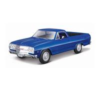 MAISTO - 1/24 KIT Métal Chevrolet EL Camino 1965 - Véhicule Miniature de Collection à Assembler - Modèle détaillé pour Enfant dès 3 Ans et collectionneur passionné
