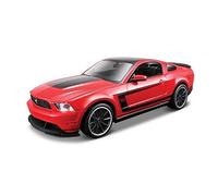 Maisto 124 Scale Assembly Line 2012 Ford Mustang Boss 302 Diecast Model Kit (Colors May Vary)