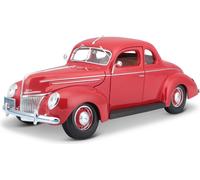 Maisto - 1939 Ford Deluxe Coupe, rot, 1:18