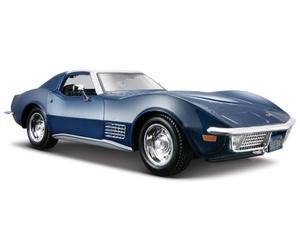 Maisto 1970 Chevrolet Corvette 31202, Metallic Blau, 1:24 Die Cast