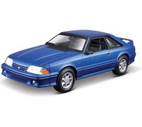 Maisto - 1993 Ford Mustang SVT Cobra, bleu métal, chaîne de montage, 1:24