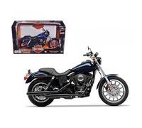 Maisto 2004 Harley Davidson Dyna Super Glide Sport Bike 1/12 Moto Bleu