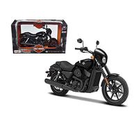 Maisto 2015 Harley Davidson Street 750 Black Motorcycle Model Bike 1/12 by 32333