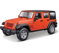 Maisto - 2015 Jeep Wrangler Unlimited, orange métallisé, 1:24