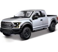 Maisto - 2017 Ford F-150 Raptor, gris métallisé, 1:24