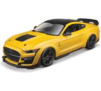 Maisto - 2020 Mustang Shelby GT500, jaune métal, 1:18