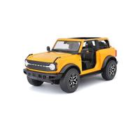 Maisto - 2021 Ford Bronco Badlands (sans portes), orange, 1:18