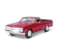 Maisto Maquette de voiture Chevrolet El Camino '65 Bleu métallisé Échelle 1/24