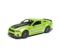 Maisto - 31506gr - Véhicule Miniature - Modèle À L'échelle - Ford Mustang Street Racer - 2014 - Echelle 1/24 - modèle aleatoire, Vert