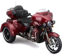 Maisto CVO Tri-Glide 2021, Rot 1:12 Modèle réduit de voiture
