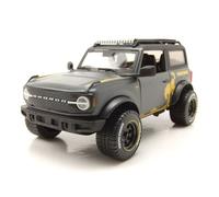 Maisto 32541 - Voiture miniature - Design Ford Bronco Badlands Toyo Tires '21 (noir, échelle 1:24)