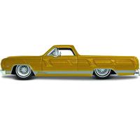Maisto 32543 - Voiture miniature - Design Chevrolet El Camino Lowrider '65 (or, échelle 1:24)