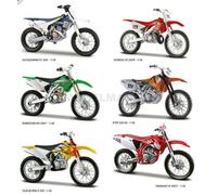 MAISTO 34007K 1/18 Assortiment Moto Cross