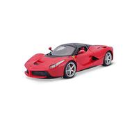 Maisto- Bburago, Voiture France 16901R LaFerrari Signature Séries-Rouge-Echelle 1/18