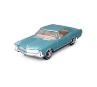 Maisto Modèle réduit de voiture Buick Riviera '65 – Échelle 1:24 – Réplique moulée sous pression