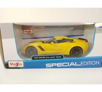 Maisto Chevrolet Corvette Z06 C7 Jaune 2014 1/24 31133YE