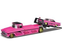 Maisto - Design Elite Transport, 1957 Chevrolet surbaissée + 1959 Chevrolet Impala SS, 1:64