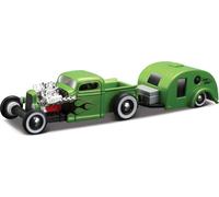 Maisto - Design Tow & Go, 1936 Chevrolet Pick-up Traveler Trailer, 1:64